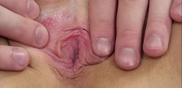  Lovesome girl gapes slim twat and gets deflorated